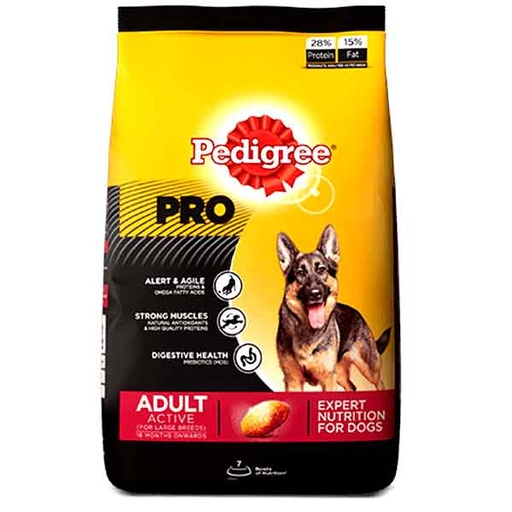 [PC01559] Pedigree Pro Active Adult 1.2Kg