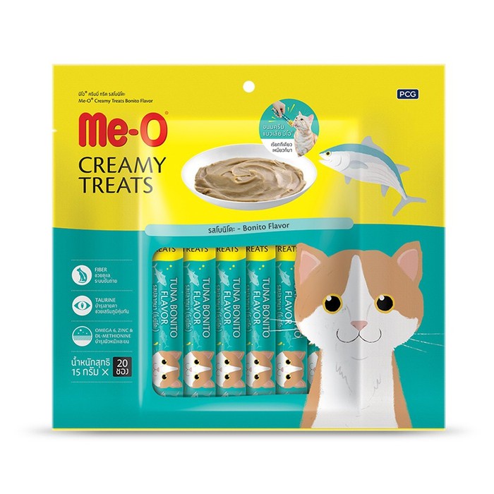 Me-O Creamy Treat Bonito 15gX4