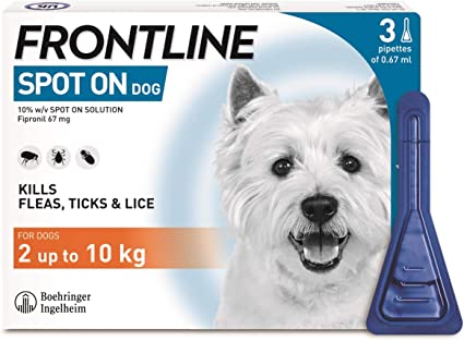 Frontline spot on 2-10kg - S