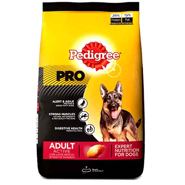 Pedigree pro active adult 10Kg