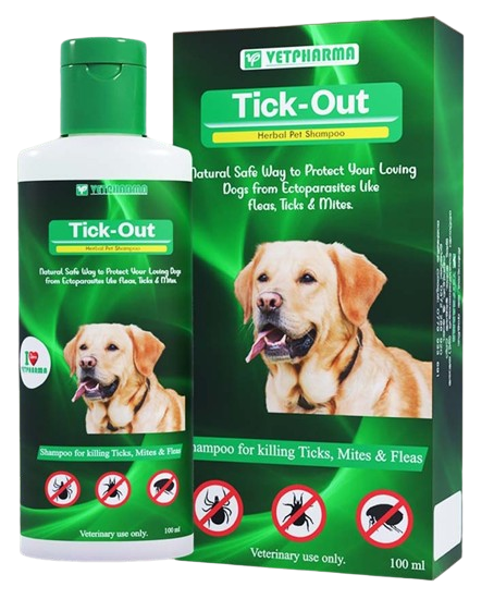 Vetpharma tick Out Shampoo 100ml