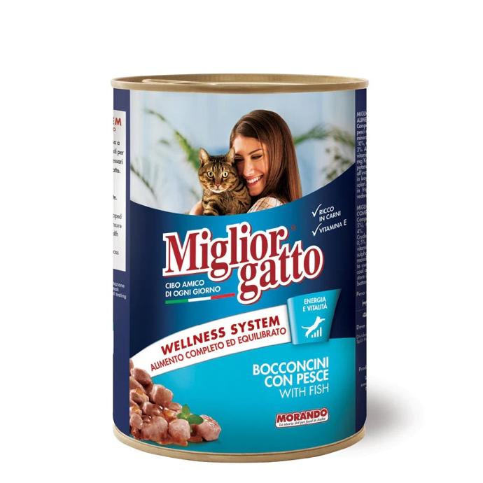 Miglior Gatto Chunks With Fish 405g