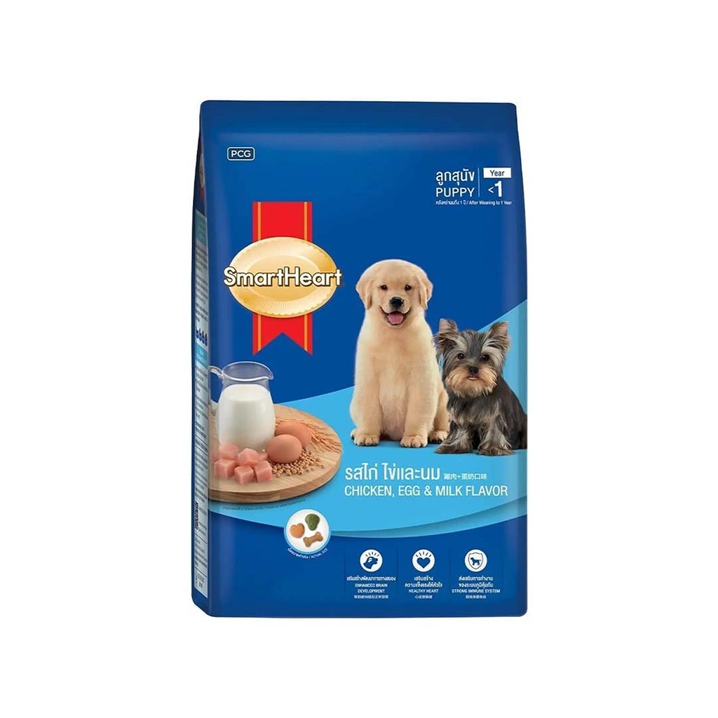 Smart heart Puppy Chicken, egg & milk 8kg