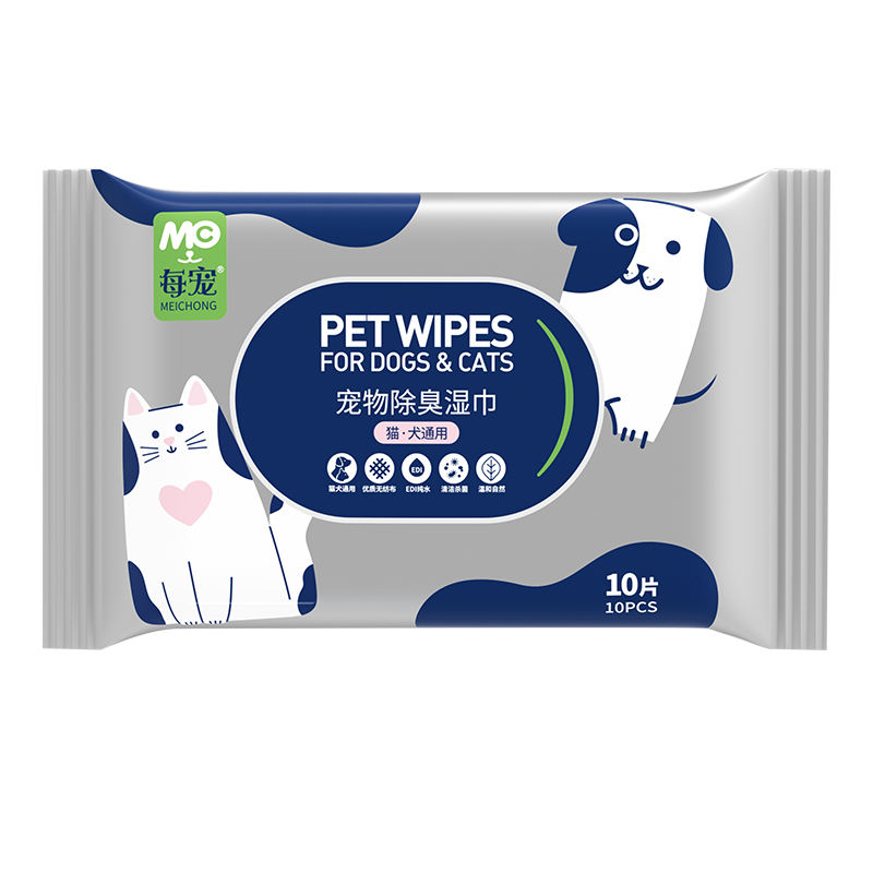 Pet Wipes For Dog & Cats 10 pcs