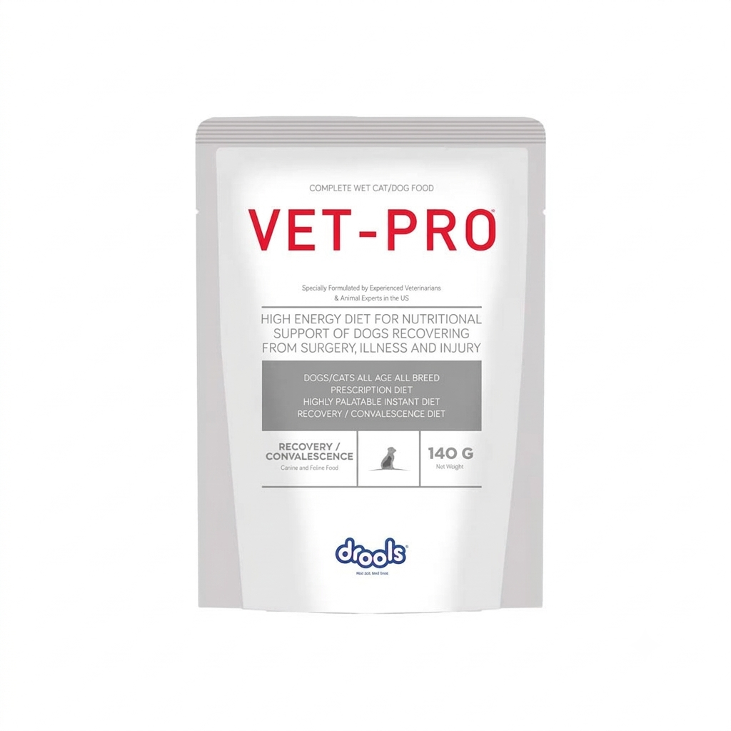 Drools Vet Pro Pouch Cat & Dog Recovery Con 140g