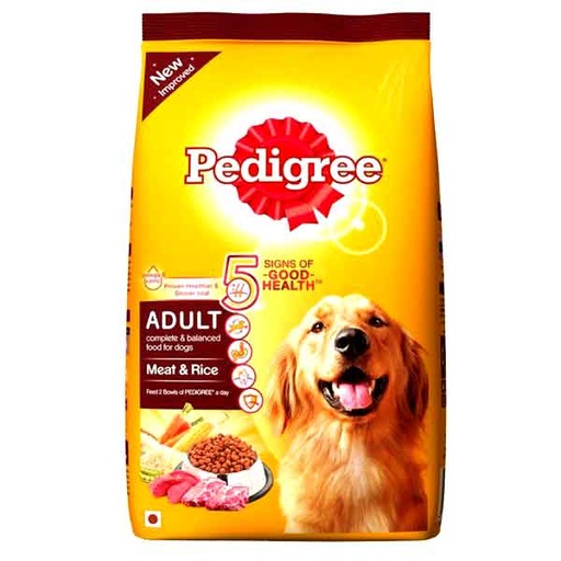 [PC02222] Pedigree adult meat & rice 1Kg