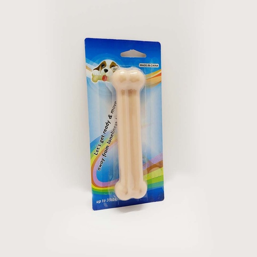 [PC02044] Toy bite bone plastic - S