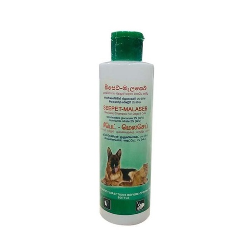 Seepet malaseb shampoo 200ml