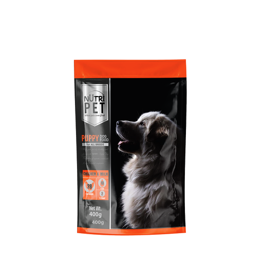 [PC03068] Nutri Pet Puppy Chicken & Milk 400g