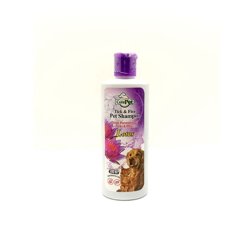 [PC03489] Cute Pet Tick & Flea Shampoo Lotus 200ml