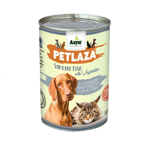 [PC03249] Aayur Cat & Dog Adult Sardine Fish With Vegetable 380g