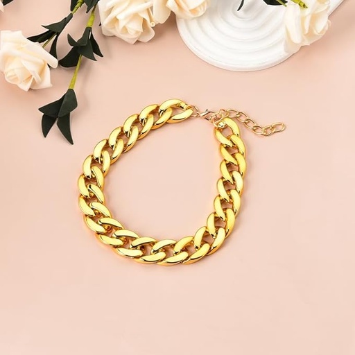 [PC03363] Neckless Gold Plated 72cm - L